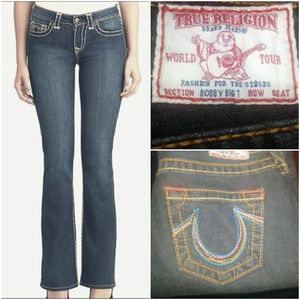 EUC True Religion Mid Rise Bootcut Jeans